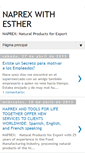 Mobile Screenshot of naprexwithesther.blogspot.com