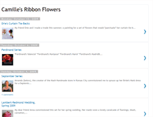 Tablet Screenshot of camillesribbonflowers.blogspot.com