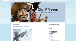 Desktop Screenshot of ginapfleegor.blogspot.com