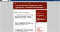 Desktop Screenshot of homeeducationstoriesuk.blogspot.com