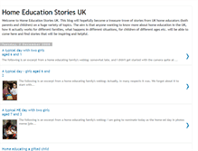 Tablet Screenshot of homeeducationstoriesuk.blogspot.com