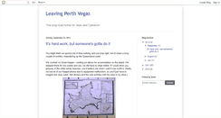 Desktop Screenshot of leavingperthvegas.blogspot.com