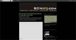 Desktop Screenshot of bcnarq.blogspot.com