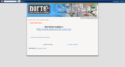 Desktop Screenshot of diarionorte.blogspot.com