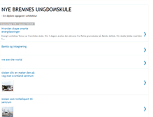 Tablet Screenshot of nyebremnesungdomskule.blogspot.com