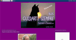 Desktop Screenshot of cuidartesiempre.blogspot.com