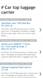 Mobile Screenshot of cartopluggagecarriers.blogspot.com
