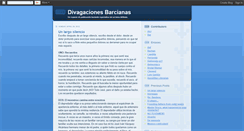Desktop Screenshot of divagacionesdelbar.blogspot.com
