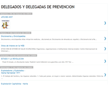 Tablet Screenshot of delegadodeprevencion.blogspot.com