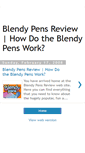 Mobile Screenshot of blendypens.blogspot.com