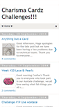 Mobile Screenshot of charismacardz.blogspot.com