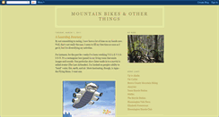 Desktop Screenshot of mtbikerider.blogspot.com