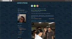 Desktop Screenshot of jaredkorea.blogspot.com