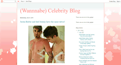 Desktop Screenshot of celebrity-and-wannabecelebrity.blogspot.com