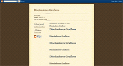 Desktop Screenshot of disenadoresgraficos.blogspot.com