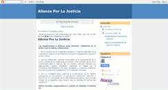 Desktop Screenshot of alianzaporlajusticia.blogspot.com