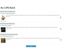 Tablet Screenshot of myc3pobuild.blogspot.com
