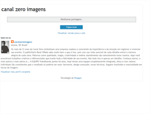 Tablet Screenshot of canalzeroimagens.blogspot.com