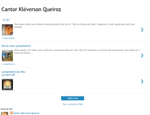 Tablet Screenshot of cantorkleversonqueiroz.blogspot.com