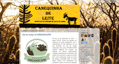 Desktop Screenshot of canequinhadeleite.blogspot.com