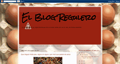 Desktop Screenshot of elblogregulero.blogspot.com