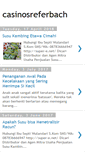 Mobile Screenshot of casinosreferbach.blogspot.com