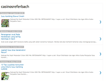 Tablet Screenshot of casinosreferbach.blogspot.com