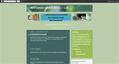 Desktop Screenshot of postgradocirugiabucalluz.blogspot.com