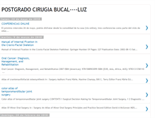 Tablet Screenshot of postgradocirugiabucalluz.blogspot.com