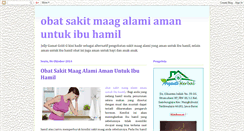 Desktop Screenshot of obatmaagalamiamanuntukibuhamil.blogspot.com