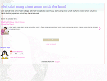 Tablet Screenshot of obatmaagalamiamanuntukibuhamil.blogspot.com