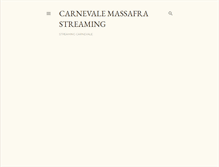 Tablet Screenshot of carnevalemassafra.blogspot.com