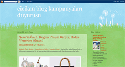 Desktop Screenshot of cicikanbloglardanhediyeler.blogspot.com