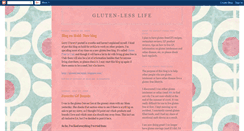 Desktop Screenshot of glutenlesslife.blogspot.com