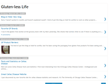 Tablet Screenshot of glutenlesslife.blogspot.com