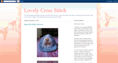 Desktop Screenshot of elle-lovelycrossstitch.blogspot.com