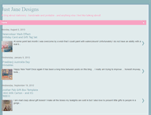 Tablet Screenshot of justjanedesigns.blogspot.com