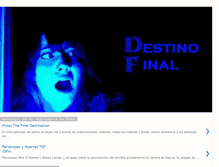 Tablet Screenshot of destinofinal-180.blogspot.com