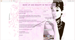 Desktop Screenshot of makeupandbeautyinthecity.blogspot.com