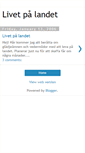 Mobile Screenshot of livetpalandet.blogspot.com