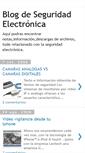 Mobile Screenshot of blogdeseguridadelectronica.blogspot.com