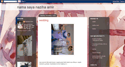 Desktop Screenshot of nazihah-amir.blogspot.com