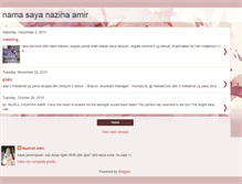 Tablet Screenshot of nazihah-amir.blogspot.com