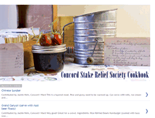 Tablet Screenshot of concordstakerscookbook.blogspot.com