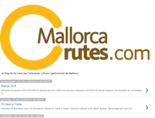 Tablet Screenshot of mallorcarutes.blogspot.com