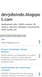Mobile Screenshot of devjobsindo.blogspot.com