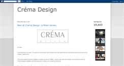 Desktop Screenshot of cremadesign.blogspot.com