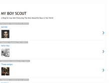 Tablet Screenshot of myboyscout.blogspot.com