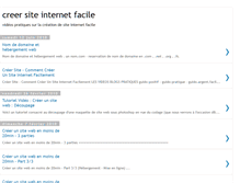 Tablet Screenshot of creer-site-internet-facile.blogspot.com
