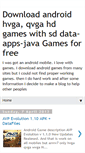 Mobile Screenshot of android-games-apps-sddatafiles.blogspot.com